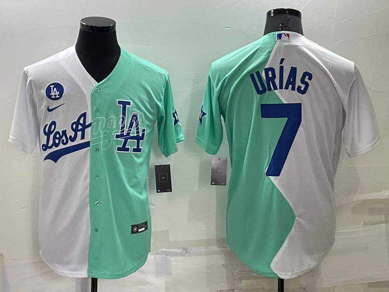 Green shop dodgers jersey