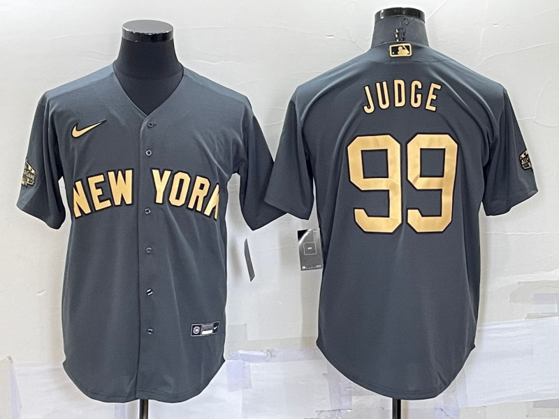 New York Yankees Aaron Judge Nike Gray Jersey