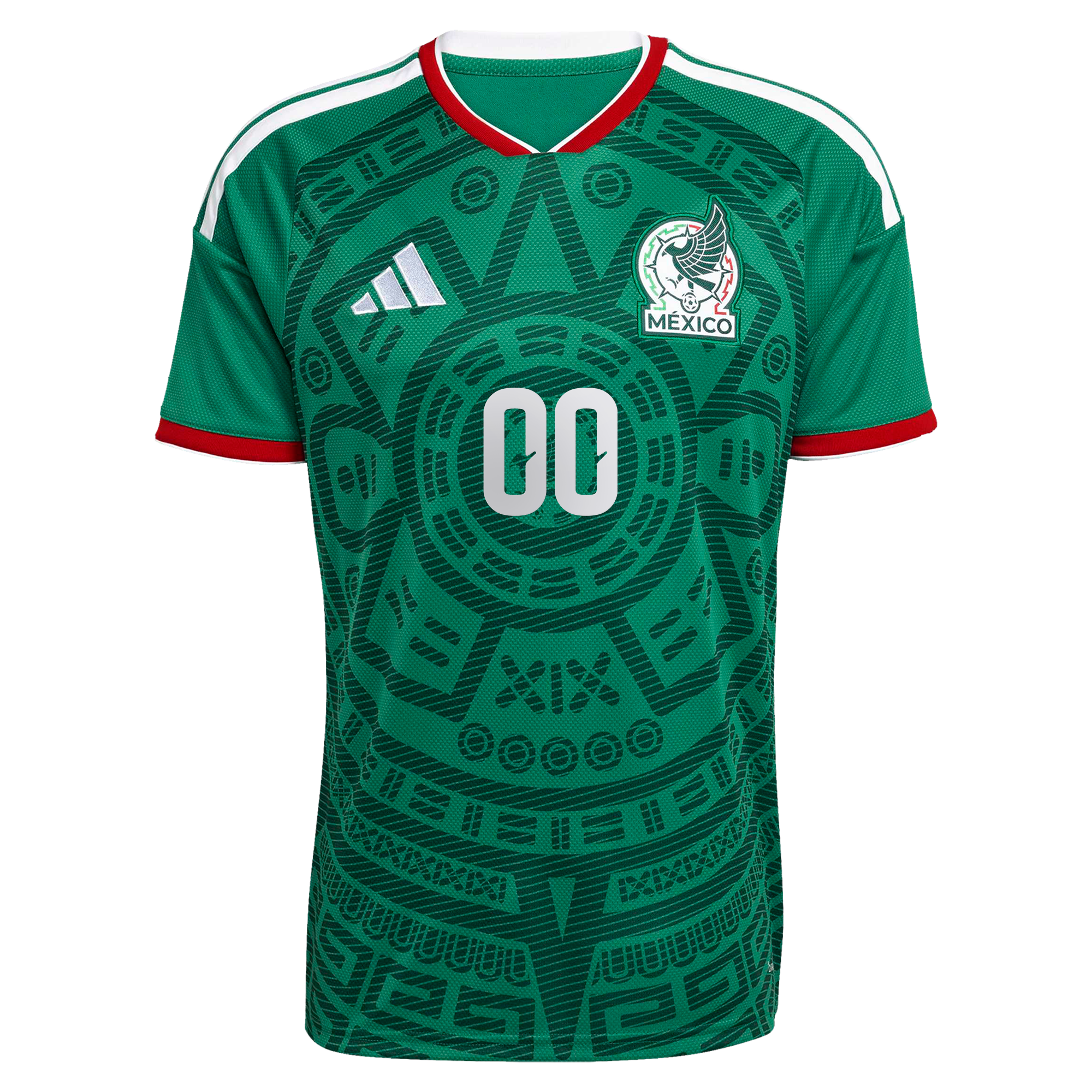Mexico National Team Adidas 2026 Home Replica Custom Jersey Green