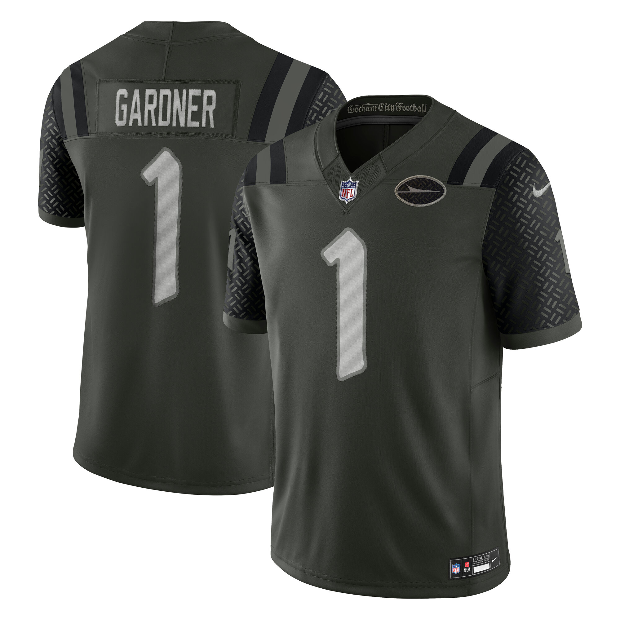 Ahmad Sauce Gardner New York Jets Nike 2025 Rivalries Collection Limited Jersey – Gotham Green
