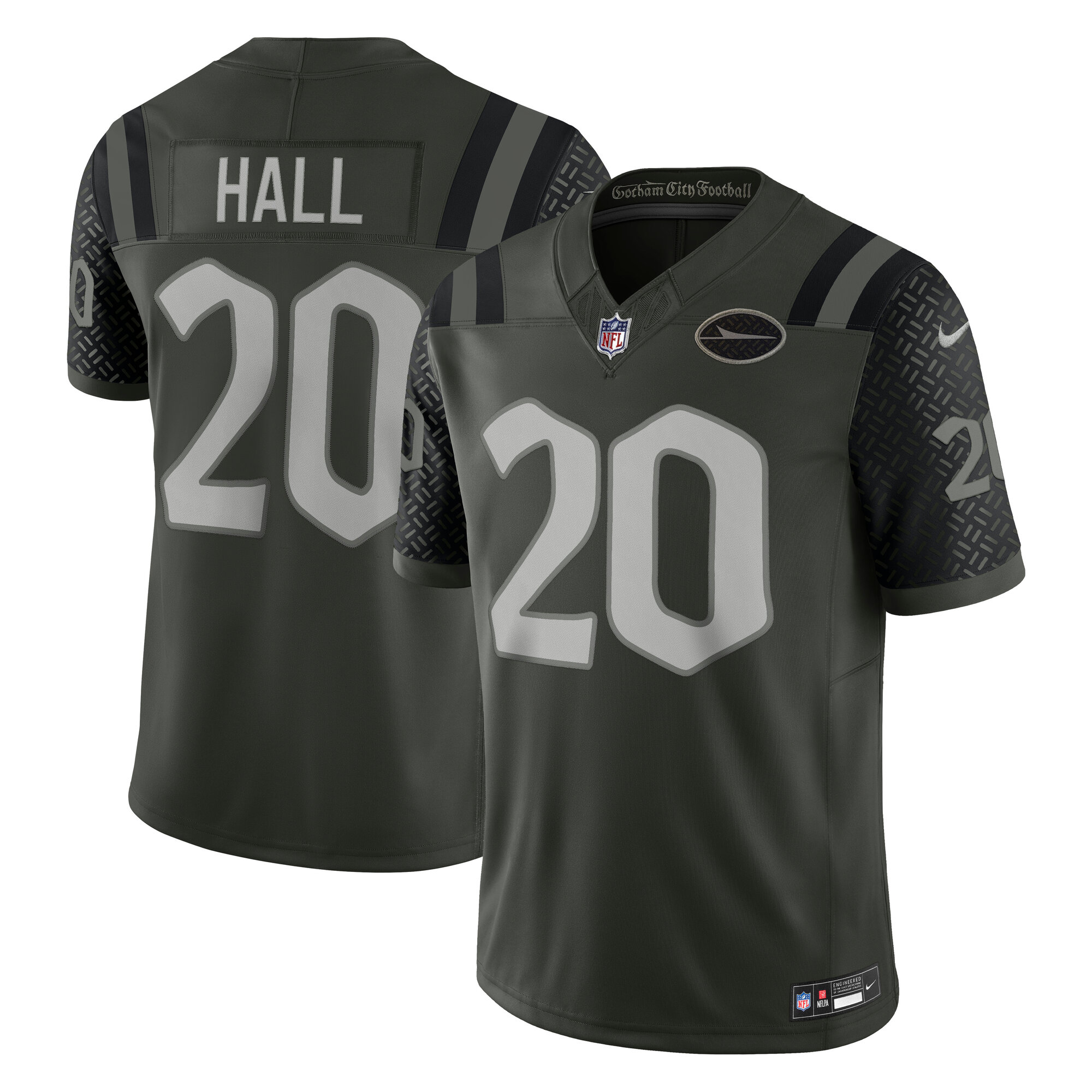 Breece Hall New York Jets Nike 2025 Rivalries Collection Limited Jersey – Gotham Green