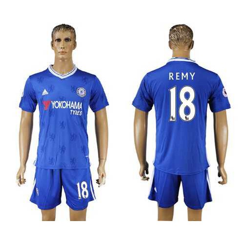 Chelsea #18 Remy Home Soccer Club Jersey