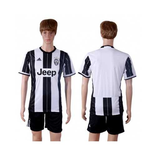 Juventus Blank Home Soccer Club Jersey