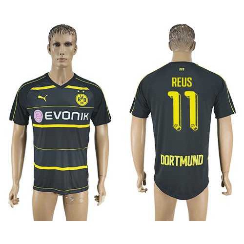 Dortmund #11 Reus Away Soccer Club Jersey