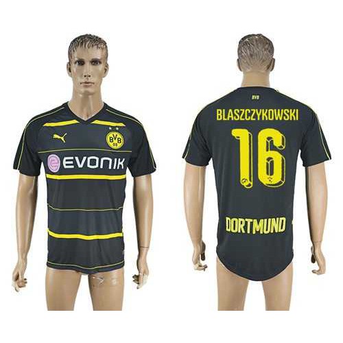 Dortmund #16 Blaszczykowski Away Soccer Club Jersey