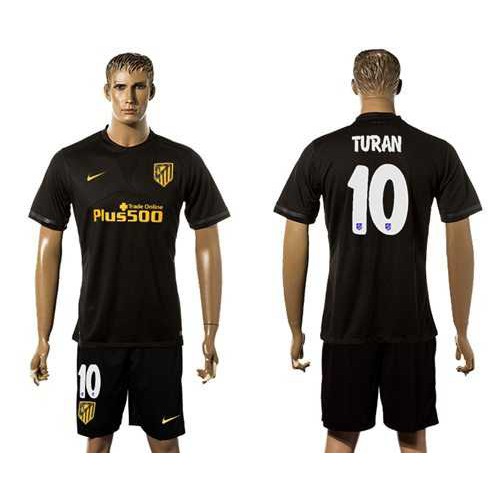 Atletico Madrid #10 Turan Away Soccer Club Jersey