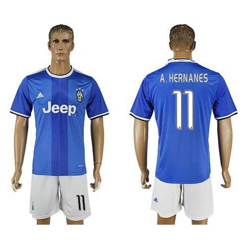 Juventus #11 A.Hernanes Away Soccer Club Jersey