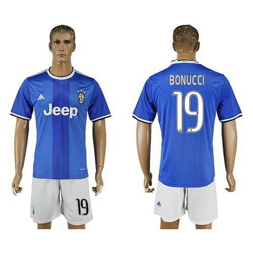 Juventus #19 Bonucci Away Soccer Club Jersey