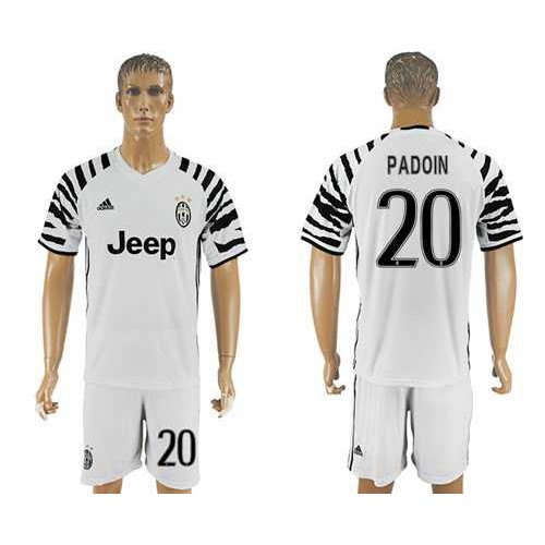 Juventus #20 Padoin SEC Away Soccer Club Jersey