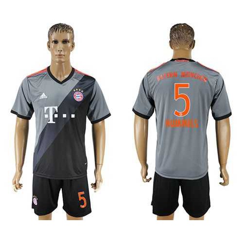 Bayern Munchen #5 Hummels Away Soccer Club Jersey