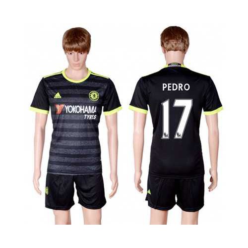 Chelsea #17 Pedro Away Soccer Club Jersey