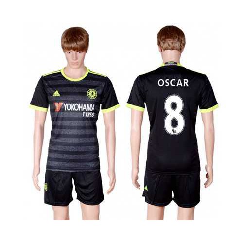 Chelsea #8 Oscar Away Soccer Club Jersey