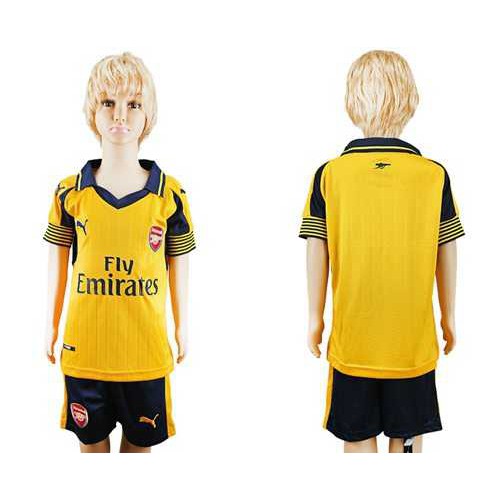 Arsenal Blank Away Kid Soccer Club Jersey