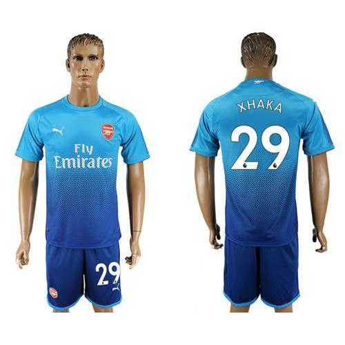 Arsenal #29 Xhaka Away Soccer Club Jersey