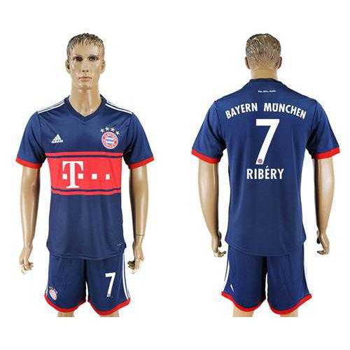 Bayern Munchen #7 Ribery Away Soccer Club Jersey
