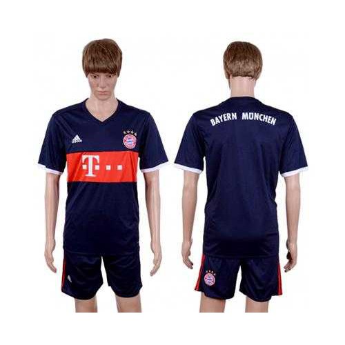 Bayern Munchen Blank Away Soccer Club Jersey