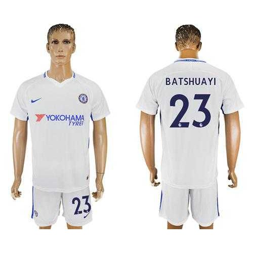 Chelsea #23 Batshuayi Away Soccer Club Jersey