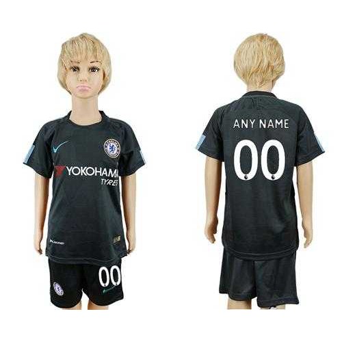 Chelsea Personalized Sec Away Kid Soccer Club Jersey