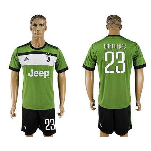 Juventus #23 Dani Alves SEC Away Soccer Club Jersey