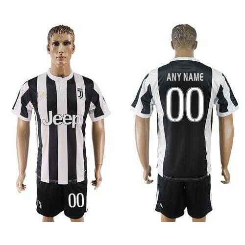 Juventus Personalized Home Soccer Club Jersey
