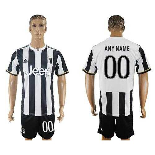 Juventus Personalized Home Soccer Club Jersey