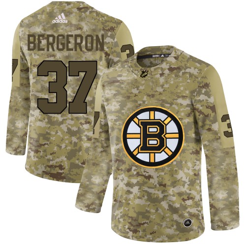 adidas Boston Bruins Centennial Patrice Bergeron #37 Home ADIZERO Authentic  Jersey