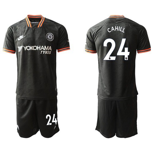 Chelsea #24 Cahill Third Soccer Club Jersey