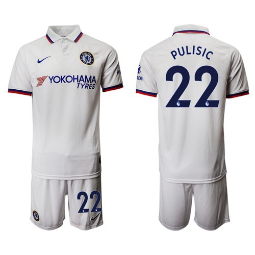Chelsea #22 Pulisic Away Soccer Club Jersey