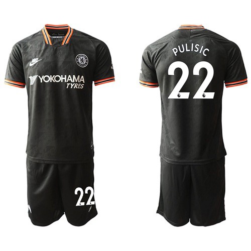 Chelsea #22 Pulisic Third Soccer Club Jersey