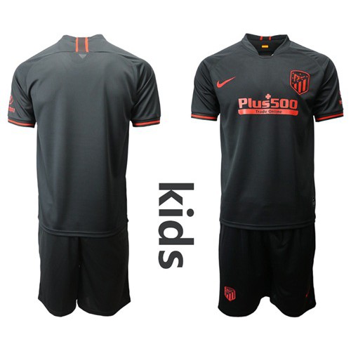 Atletico Madrid Blank Away Kid Soccer Club Jersey