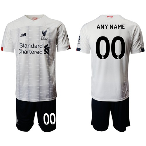 Liverpool Personalized Away Soccer Club Jersey