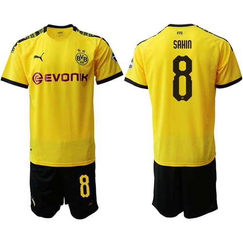 Dortmund #8 Sahin Home Soccer Club Jersey