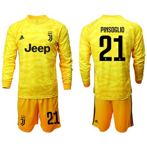 Juventus #1 Szczesny Black Goalkeeper Long Sleeves Soccer Club Jersey