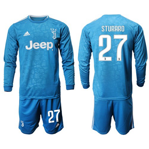 Juventus #27 Sturaro Third Long Sleeves Soccer Club Jersey