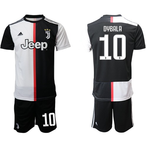 Juventus #10 Dybala Home Soccer Club Jersey