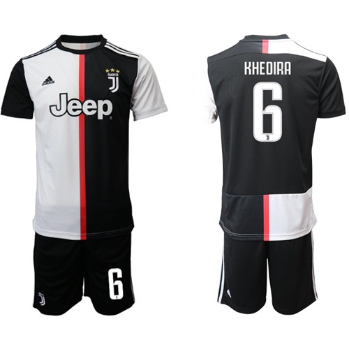 Juventus #6 Khedira Home Soccer Club Jersey
