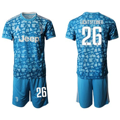 Juventus #26 Lichtsteiner Third Soccer Club Jersey