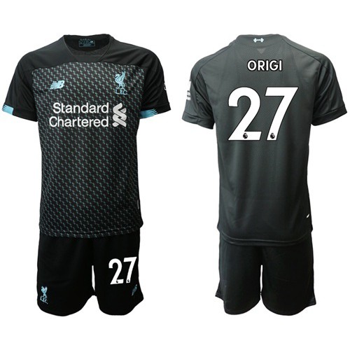 Liverpool #27 Origi Third Soccer Club Jersey