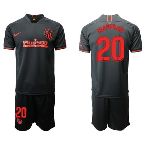 Atletico Madrid #20 Juanfran Away Soccer Club Jersey