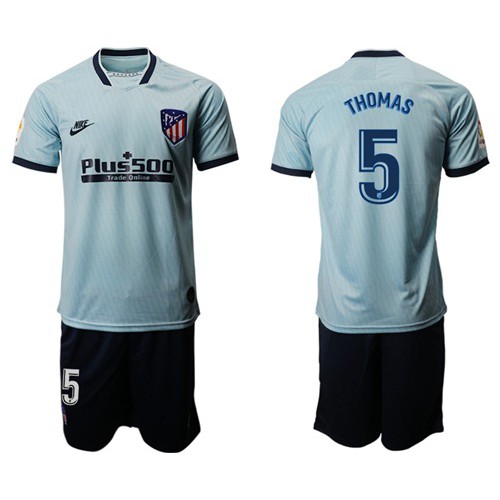 Atletico Madrid #5 Thomas Third Soccer Club Jersey