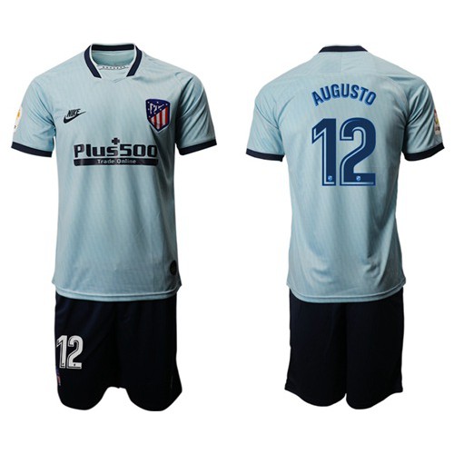 Atletico Madrid #12 Augusto Third Soccer Club Jersey