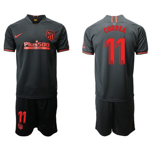 Atletico Madrid #11 Correa Away Soccer Club Jersey