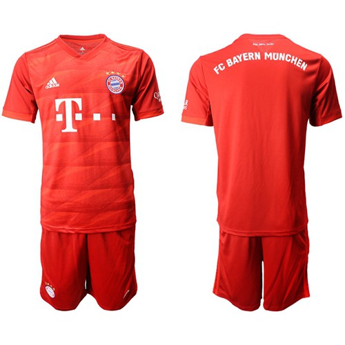Bayern Munchen Blank Home Soccer Club Jersey
