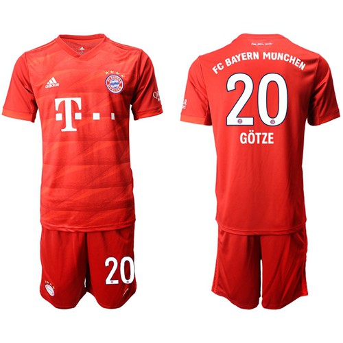 Bayern Munchen #20 Gotze Home Soccer Club Jersey