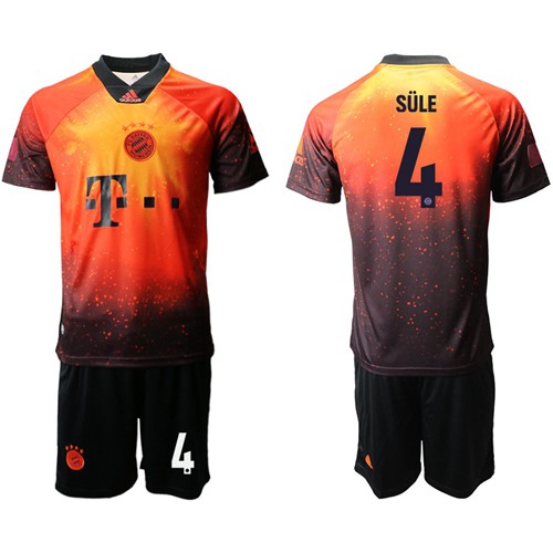 Bayern Munchen #4 Sule FIFA 19AD Memorial Edition Soccer Club Jersey