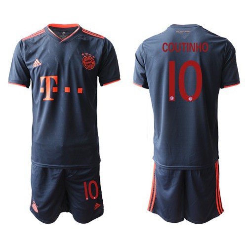 Bayern Munchen #10 Coutinho Third Soccer Club Jersey