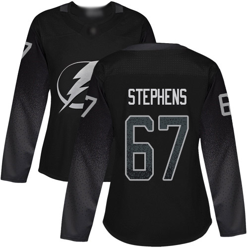 Adidas Tampa Bay Lightning No67 Mitchell Stephens Black 1917-2017 100th Anniversary 2020 Stanley Cup Champions Stitched NHL Jersey
