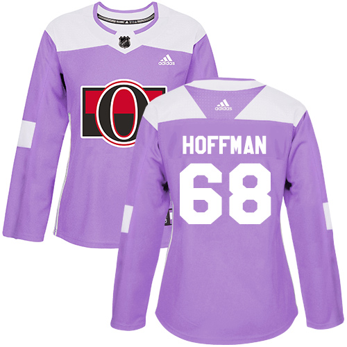 Florida Panthers No68 Mike Hoffman Purple Fights Cancer Jersey