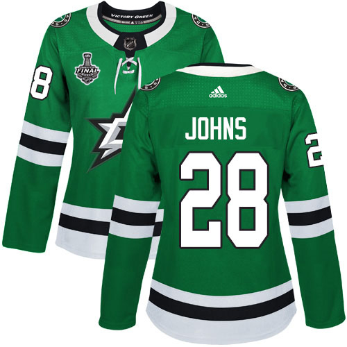 No28 Stephen Johns Green Home Drift Fashion 2020 Stanley Cup Final Jersey