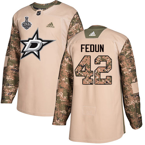 Taylor Fedun Green Salute to Service 2020 Stanley Cup Final Jersey
